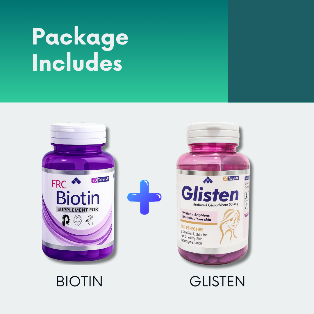 Biotin + Glisten Jar  DEAL