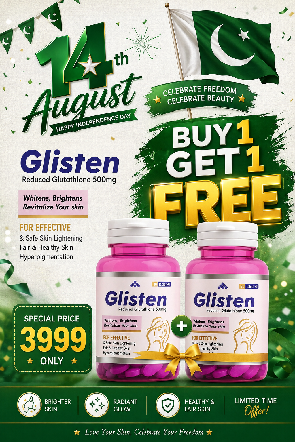 GLISTEN SUPER OFFER