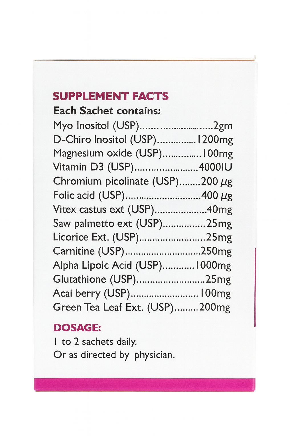Inoova: Hormonal & Reproductive