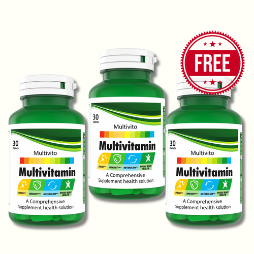 Multivito Tablets – Advanced Multivitamin®🌟  BUY2 GET 1 FREE
