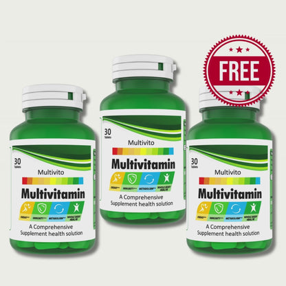 Multivito Tablets – Advanced Multivitamin®🌟  BUY2 GET 1 FREE